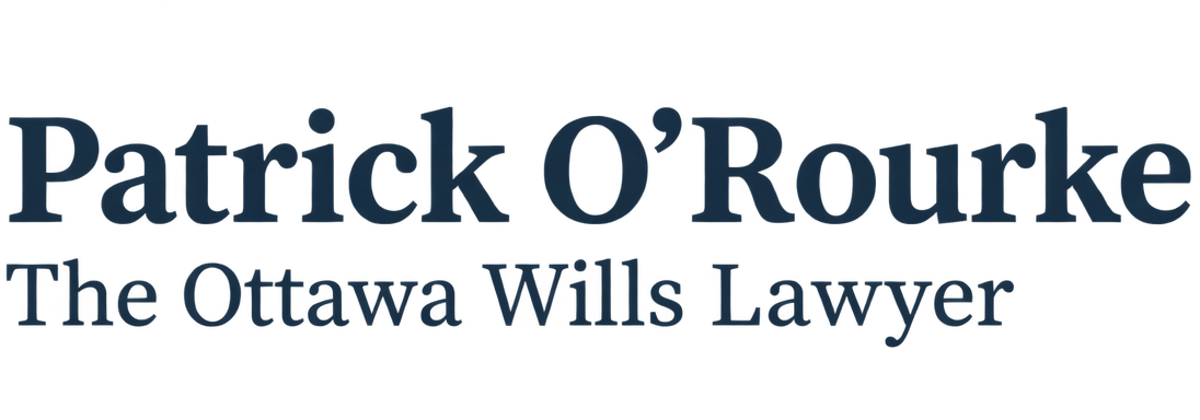 Patrick O'Rourke, The Ottawa Wills Lawyer